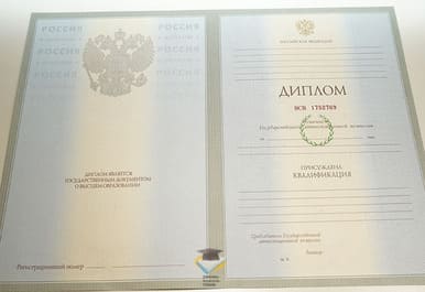 Диплом РВИ РВ 2003-2009 годов